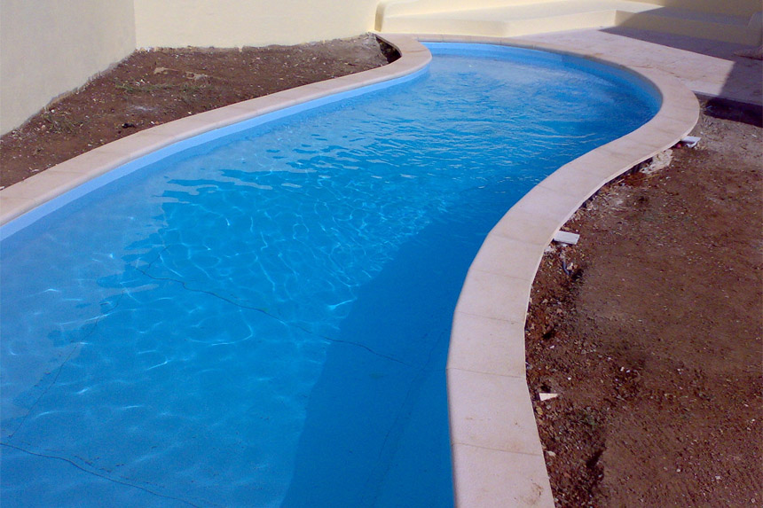 Djerba Piscine à skimmer